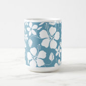 HAWAÏAN HULA (HIBISCUS) SLATE BLUE KOFFIEMOK (Center)