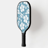 HAWAÏAN HULA (HIBISCUS) SLATE BLUE PICKLEBALL PADDLE (Links)