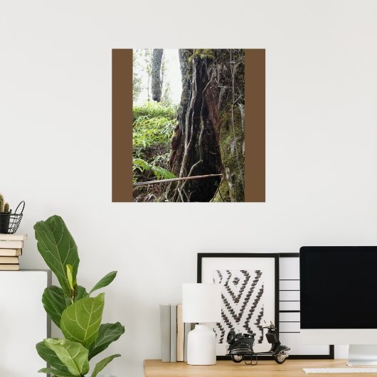 HAWAÏAN OHIA TREE POSTER (Thuiskantoor)