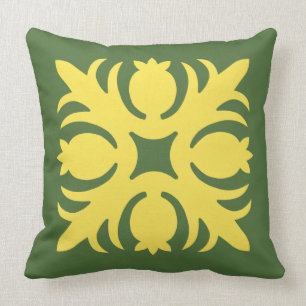 HAWAÏAN QUILT PILLOW- ananas Kussen