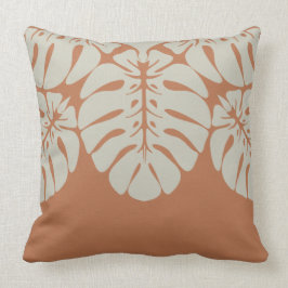 HAWAÏAN QUILT PILLOW- monstera-Sierkussen Kussen
