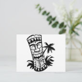 HAWAÏAN TIKI BAR ART BRIEFKAART (Staand voorkant)