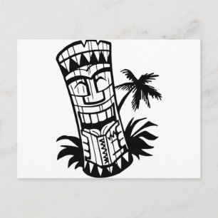 HAWAÏAN TIKI BAR ART BRIEFKAART