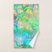 HAWAÏAN TROPICAL IRIDESCENT TOWEL SET BAD HANDDOEK (Handdoek)