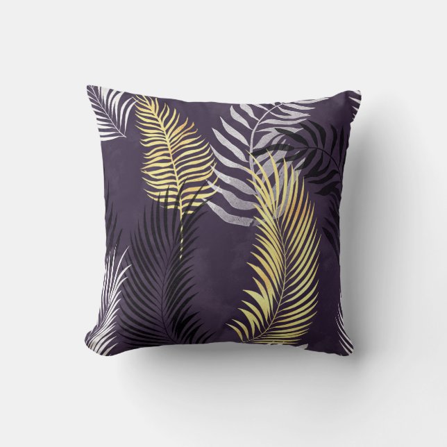 HAWAÏAN TROPICAL PAARS FERN PILLOW KUSSEN (Voorkant)