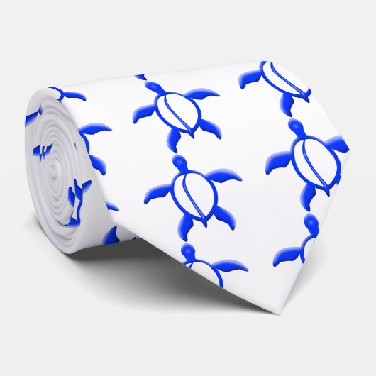 HAWAÏAN ZEE TURTLE STROPDAS (Opgerold)