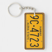 Hawaii 1969  Bord Sleutelhanger (Voorkant)