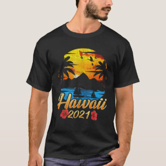 Hawaii 2021 Hawaiian Shirt Family Vacation Matchin