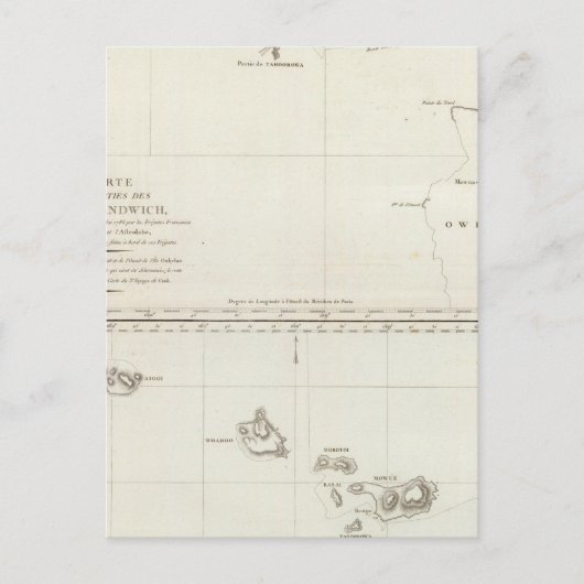Hawaii 2 briefkaart (Voorkant)