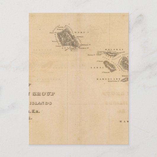 Hawaii 3 briefkaart (Voorkant)