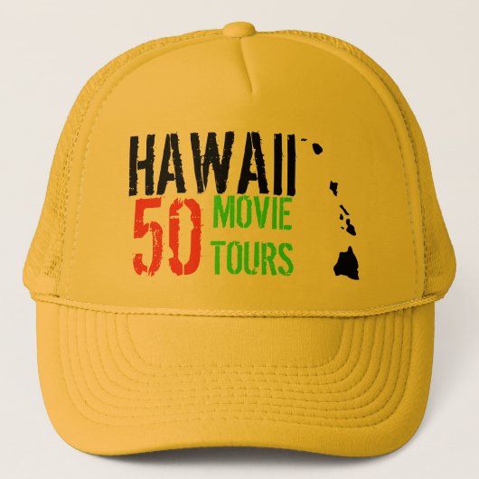 HAWAII 50 MOVIE TOURS TRUCKER PET (Voorkant)