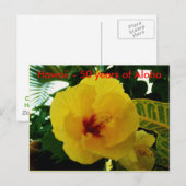 Hawaii 50e staat briefkaart (Voorkant / Achterkant)