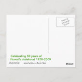 Hawaii 50e staat briefkaart (Achterkant)