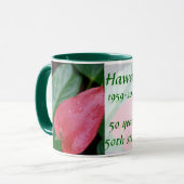 Hawaii 50e staats-Jubileum Mok (Voorkant links)