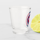 Hawaii 50ste ster Patriottisch Schot glas (Links)