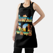 Hawaii 50th State Hawaiian Beach Hibiscus 50 Maui Schort (Insitu)