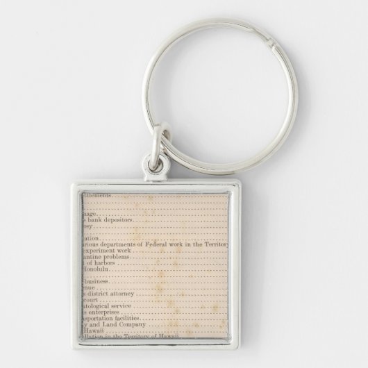 Hawaii 5 sleutelhanger (Voorkant)