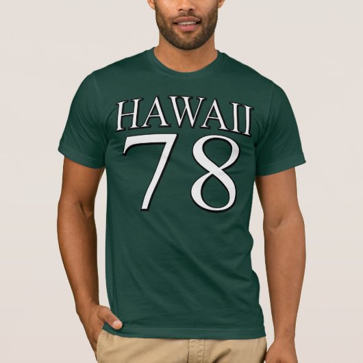Hawaii 78 t-shirt (Voorkant)