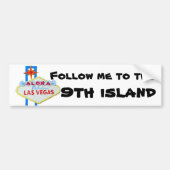 Hawaii 9th Island Bumpersticker (Voorkant)