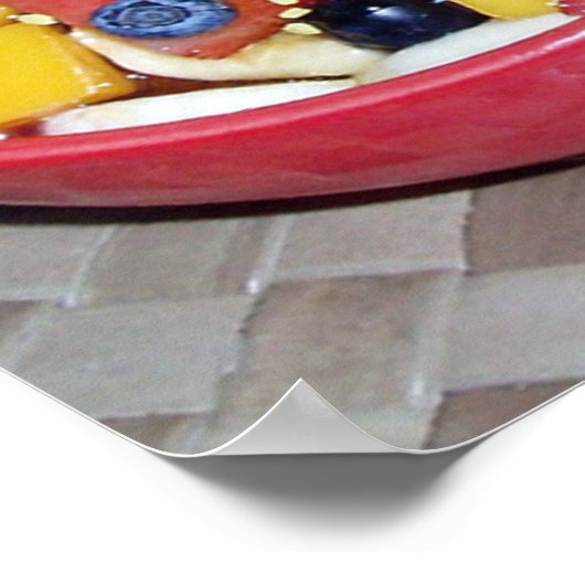 Hawaii Acai Bowl Poster (Hoek)