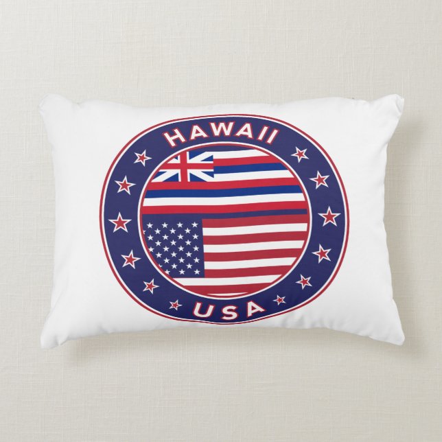 Hawaii Accent Kussen (Voorkant)