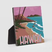 Hawaii Achtergrond Fotoplaat (Voorkant)