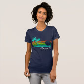  Hawaii - Afgesteld ontwerp T-shirt (Voorkant volledig)