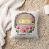 Hawaii Afsluitingspartij Laten we Lei'd krijgen Kussen (Deken)