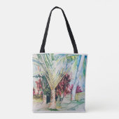 Hawaii "Aloha" All-over-print Tas, schouderTas Tote Bag (Achterkant)
