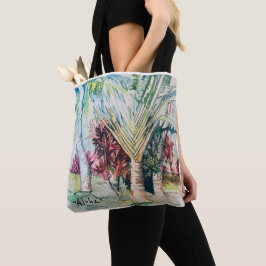 Hawaii "Aloha" All-over-print Tas, schouderTas Tote Bag
