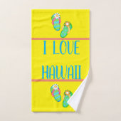 Hawaii Aloha Collectie Bad Handdoek (Handdoek)