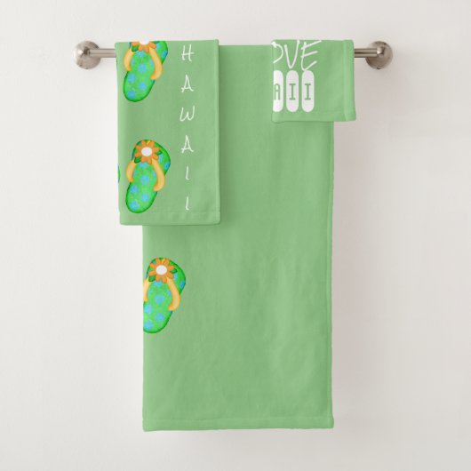 HAWAII ALOHA COLLECTIE - BADHANDDOEKSET BAD HANDDOEK (Insitu)