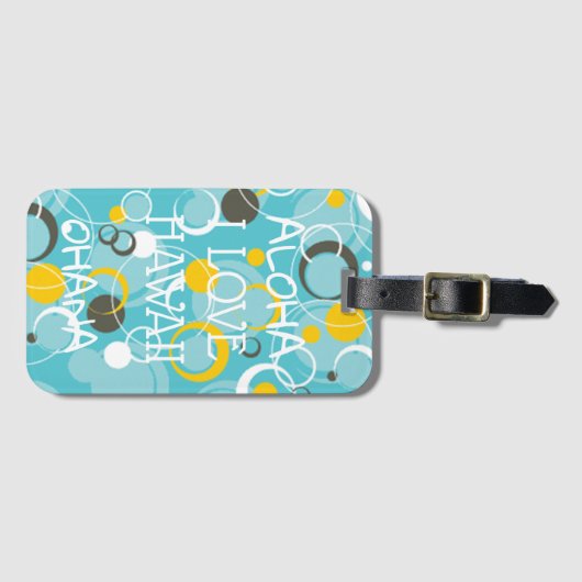 Hawaii Aloha Collectie - Bagagelabel (Voorkant (horizontaal))