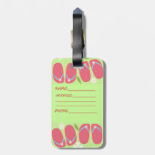 HAWAII ALOHA COLLECTIE BAGAGELABEL (Achterkant verticaal)