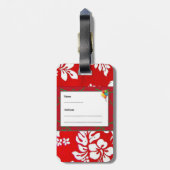 HAWAII ALOHA COLLECTIE BAGAGELABEL (Achterkant verticaal)