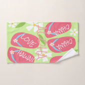 Hawaii Aloha Collectie Bath Towel Set Bad Handdoek (Handdoek)