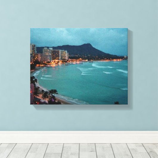 HAWAII ALOHA COLLECTIE CANVAS AFDRUK (Insitu (Houten vloer))