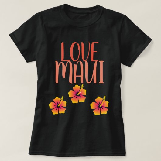 Hawaii Aloha Collectie - Dames T-shirt (Design voorkant)
