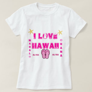 Hawaii Aloha Collectie Dames T-shirt
