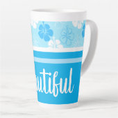 Hawaii Aloha Collectie Latte Mok (Rechterhoek)