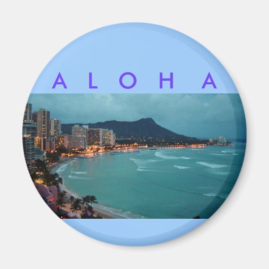 HAWAII ALOHA COLLECTIE MAGNEET (Voorkant)