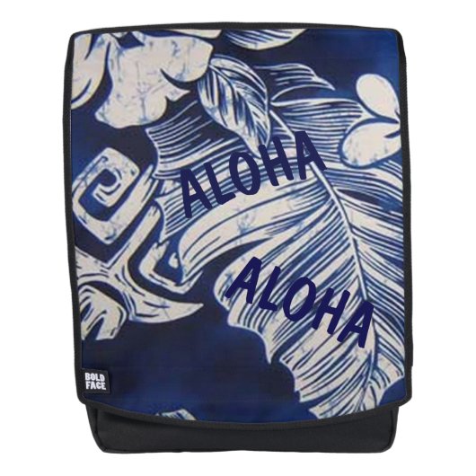 Hawaii Aloha Collectie Rugtassen (Voorkant)