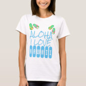 HAWAII ALOHA COLLECTIE T-shirt (Voorkant)