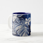 HAWAII ALOHA COLLECTIE TWEEKLEURIGE KOFFIEMOK (Voorkant links)