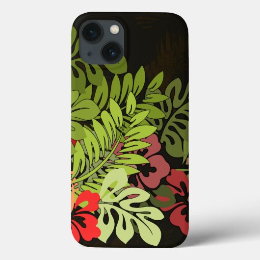 Hawaii Aloha Flower Art Print Case-Mate iPhone Case (Achterkant)