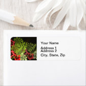 Hawaii Aloha Flower Art Print Etiket (Insitu)