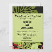 Hawaii Aloha Flower Art Print Kaart (Voorkant)