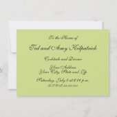 Hawaii Aloha Flower Art Print Kaart (Achterkant)