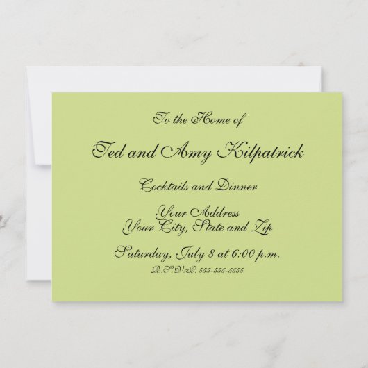 Hawaii Aloha Flower Art Print Kaart (Achterkant)