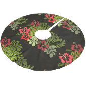 Hawaii Aloha Flower Art Print Kerstboom Rok (Gekanteld)